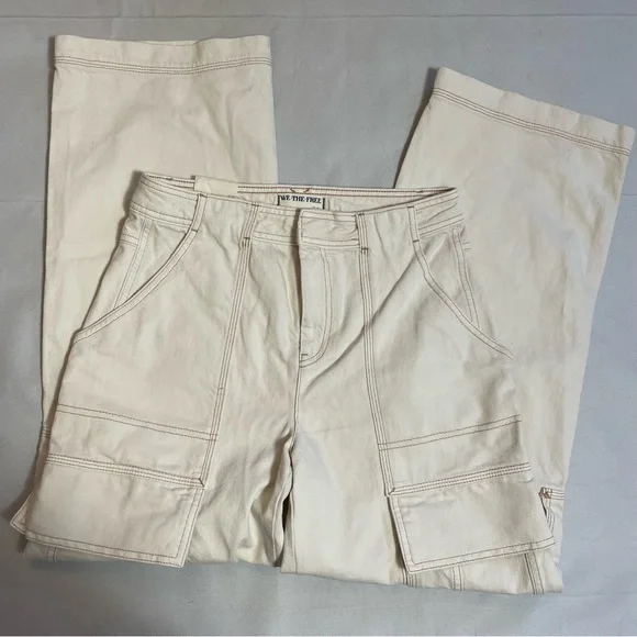 NWT New Free People Judd Carpenter Jeans Size 26 - Picture 4 of 11